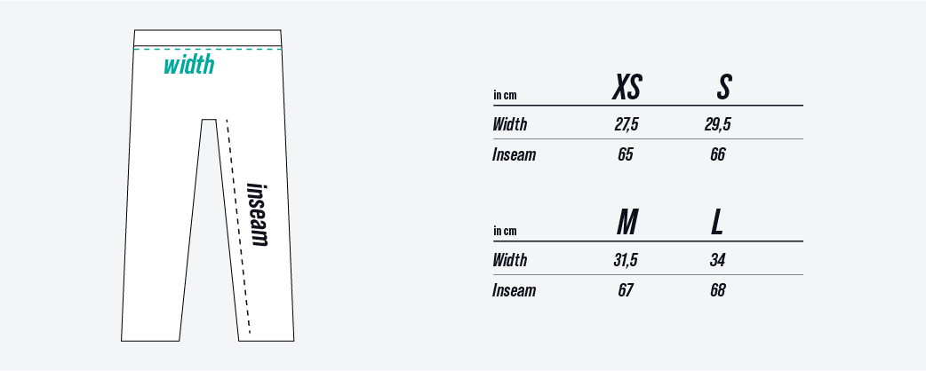 legg sizes